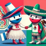 Paraguay y México en Countryhumans