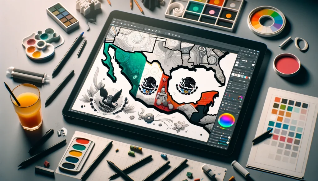 como hacer a mexico en ibis paint x