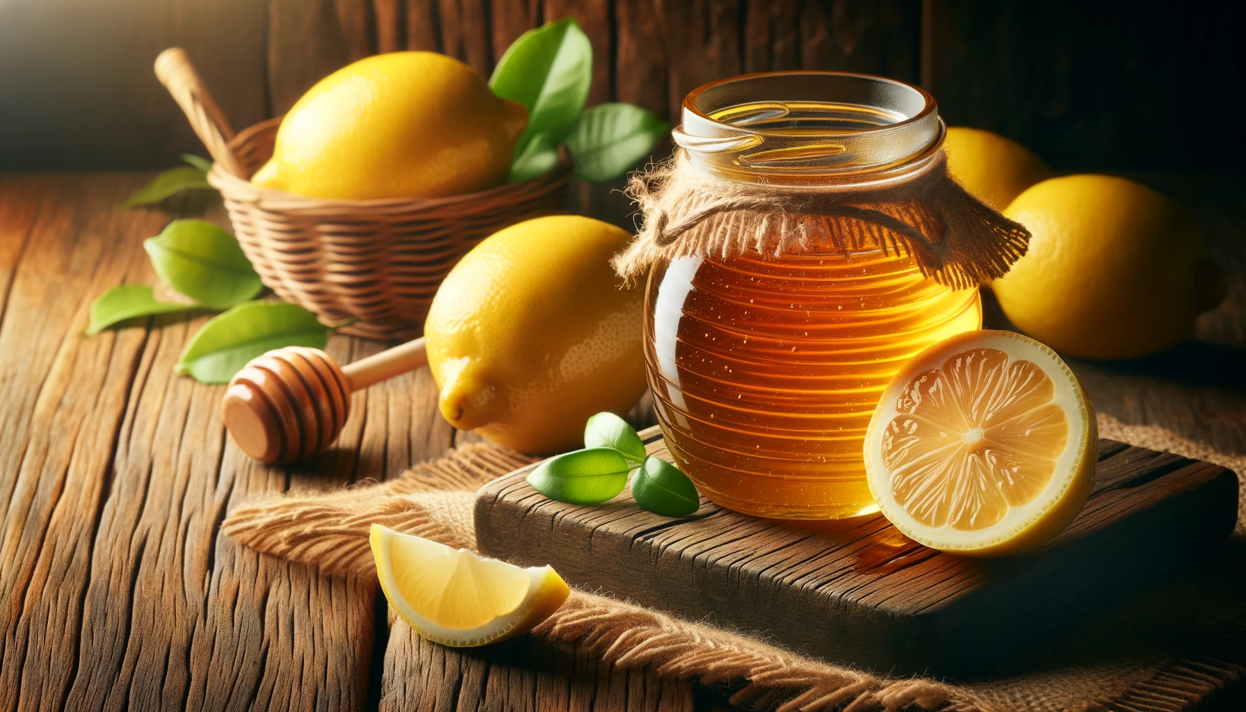 para que sirve la miel con limon