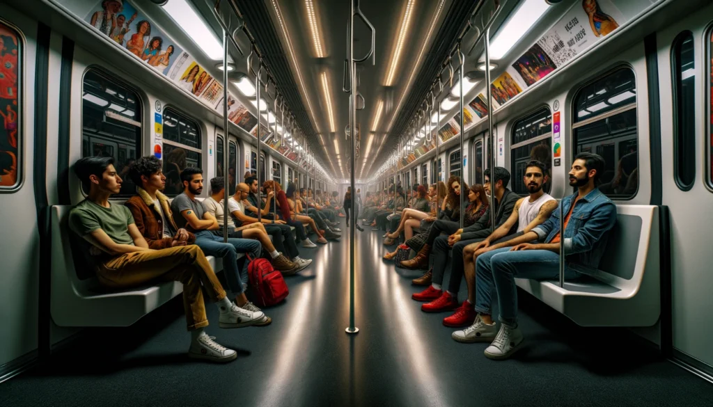 que pasa en el ultimo vagon del metro de mexico