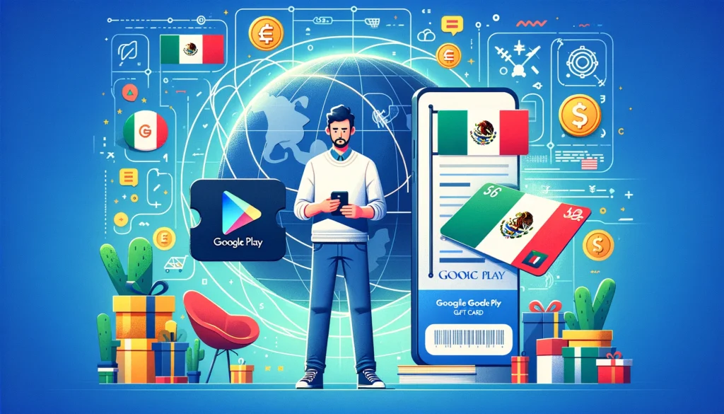 como canjear una tarjeta de google play de mexico en otro pais